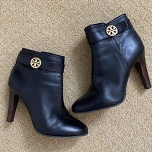 Black Tory Burch Booties